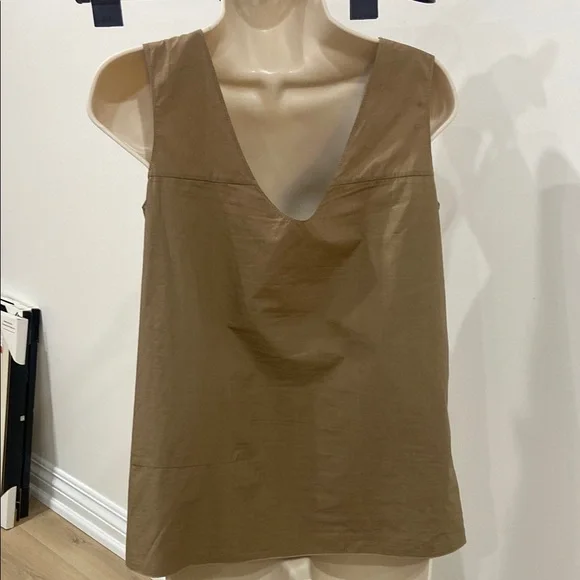 Marni Brown Ruffled Blouse - Picture 4 of 11